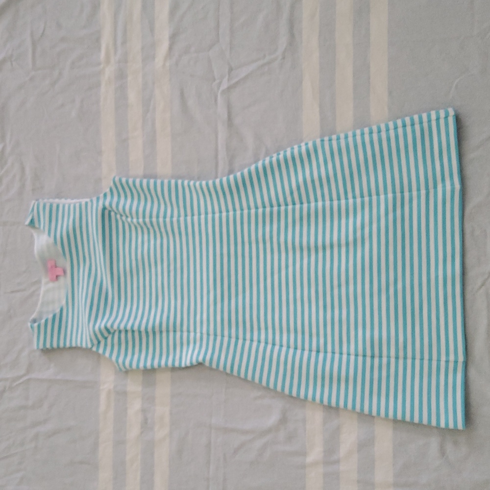 Lily Pulitzer blue and white striped dress